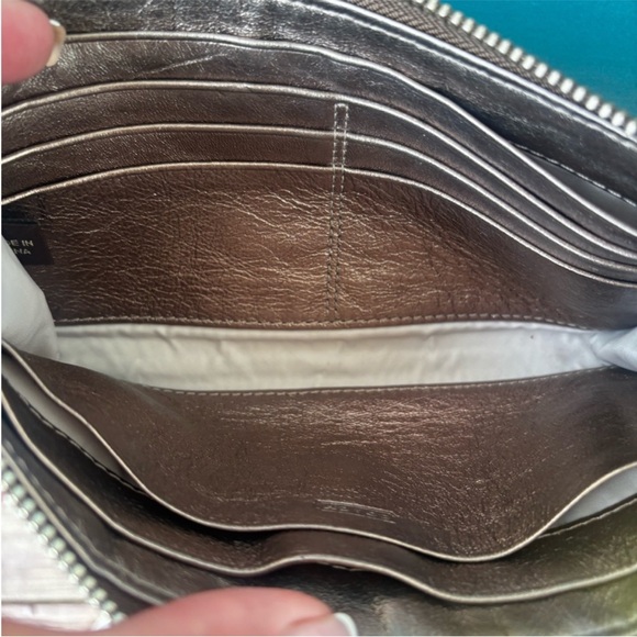Coach Metallic Sanna wristlet - Picture 3 of 3